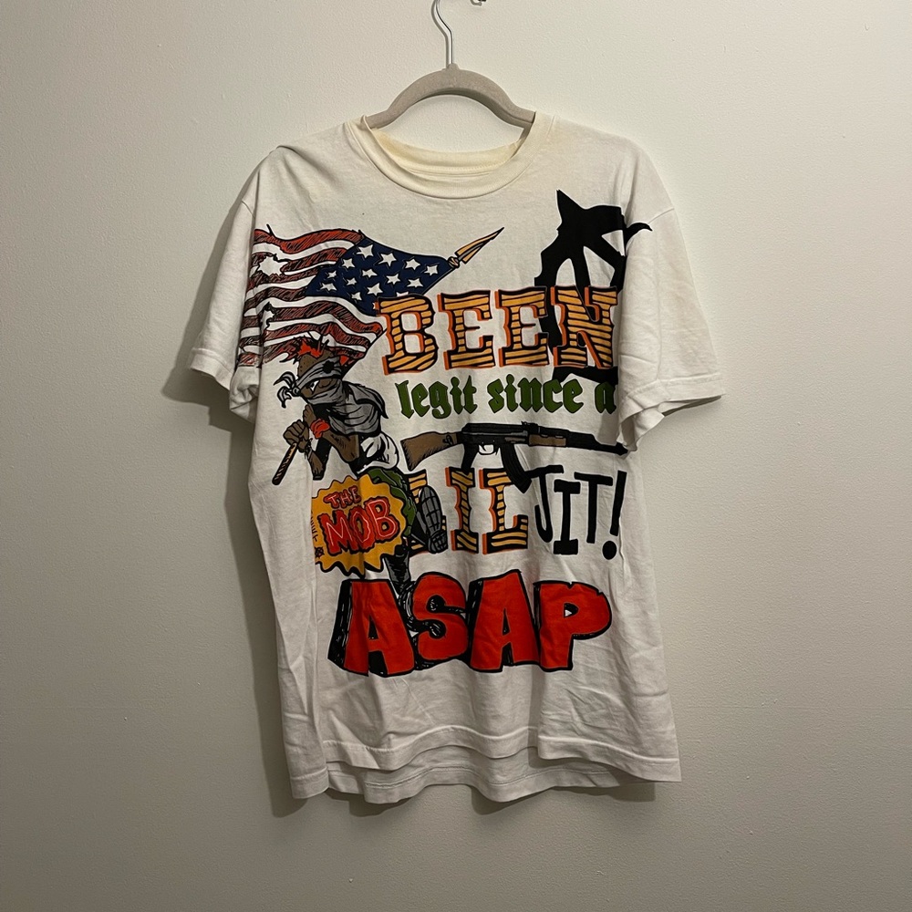 ASAP ROCKY GOV BALL SHIRT RARE